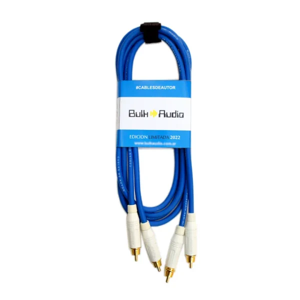 Cable de audio de 2 RCA a 2 RCA stereo [DECK ARG]