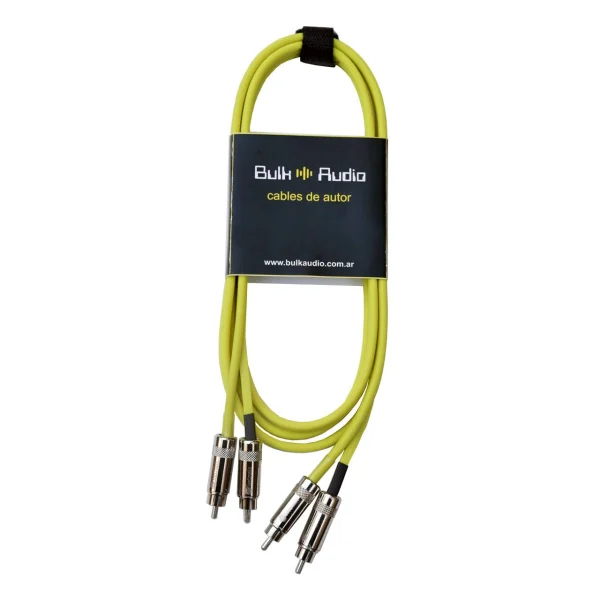 Cable de audio stereo de 2 RCA a 2 RCA [DECK P]