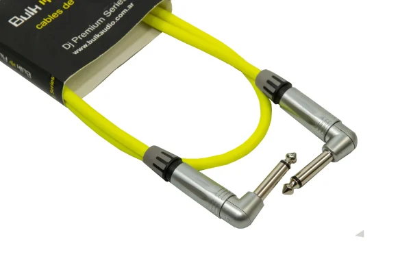 Cable de audio de PLUG TS 90 grados a PLUG TS 90 grados [INTERLINK]