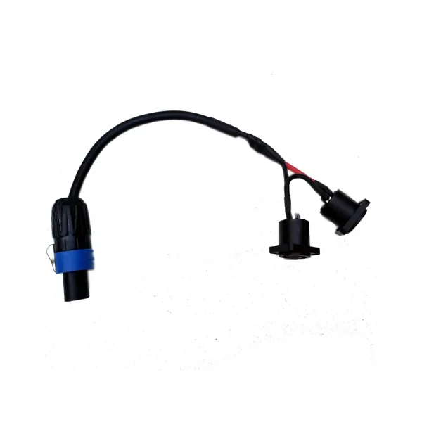 Cable adaptador Speakon hembra a 2 Speakon macho [DUAL-S]