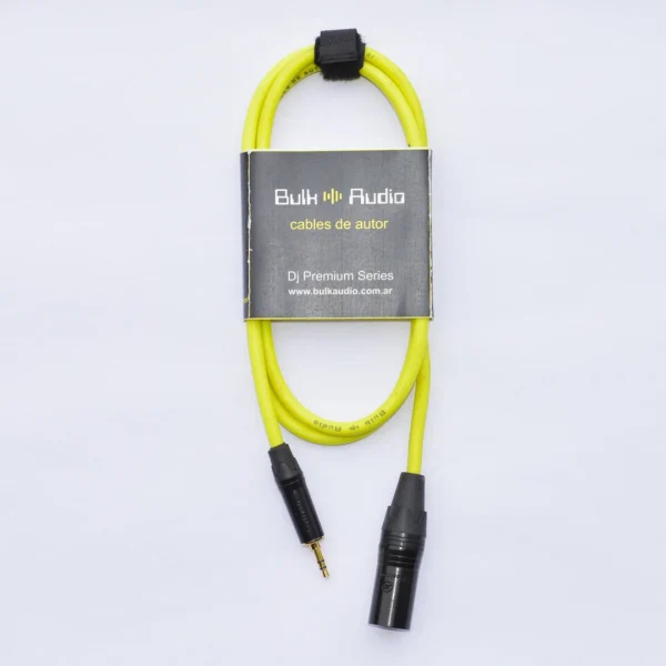 Cable de audio de PLUG 3.5 mm stereo a XLR macho [LINE]