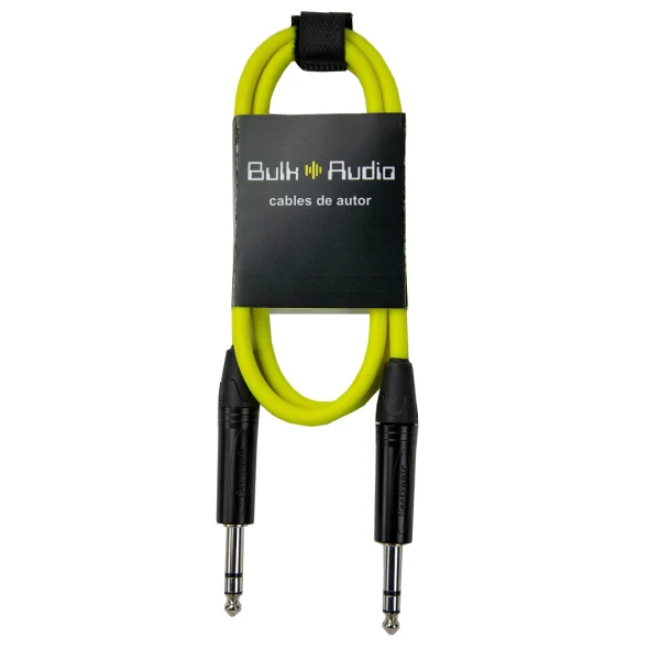 Cable de audio balanceado de PLUG 6.35 mm stereo a PLUG 6.35 mm stereo [LINK NB]