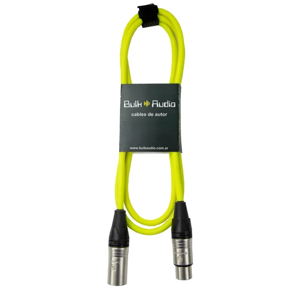 Cable de audio balanceado de XLR macho a XLR hembra [MIC P]