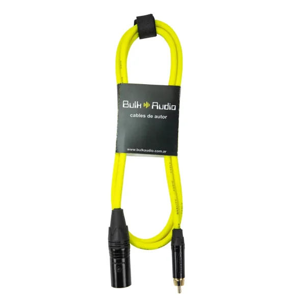 Cable de audio de RCA a XLR macho [MIX]