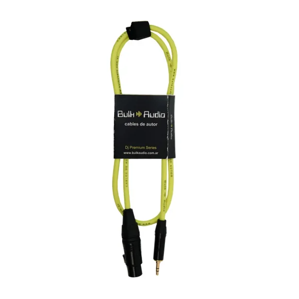 Cable de audio de PLUG 3.5 mm stereo a XLR hembra [PC]