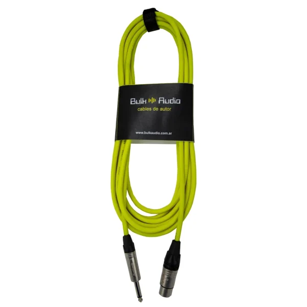 Cable de audio de PLUG 6.35 mm mono a XLR hembra [TALK]