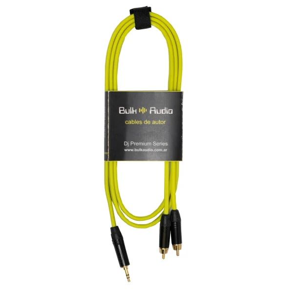 Cable de audio de MINIPLUG 3.5 mm stereo a 2 RCA [TAPE]