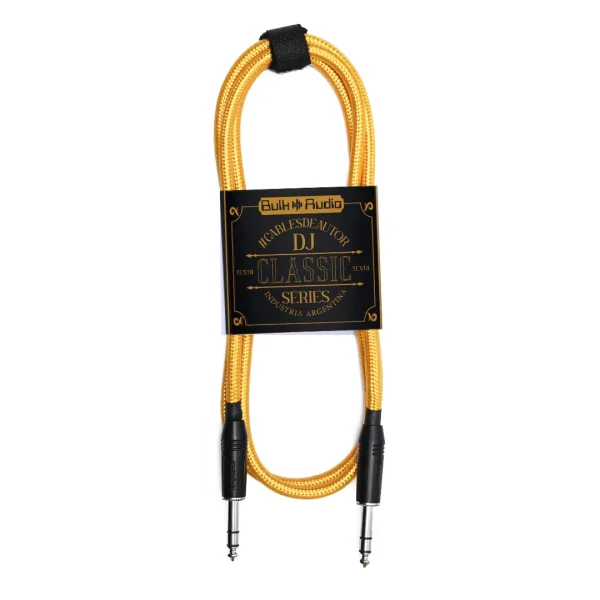 Cable de audio balanceado de PLUG 6.35 mm stereo a PLUG 6.35 mm stereo [LINK BT]