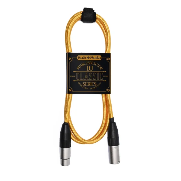Cable de audio balanceado de XLR macho a XLR hembra [MIC T]
